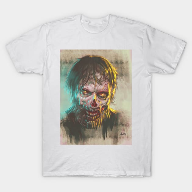 Zombie T-Shirt by Artofokan